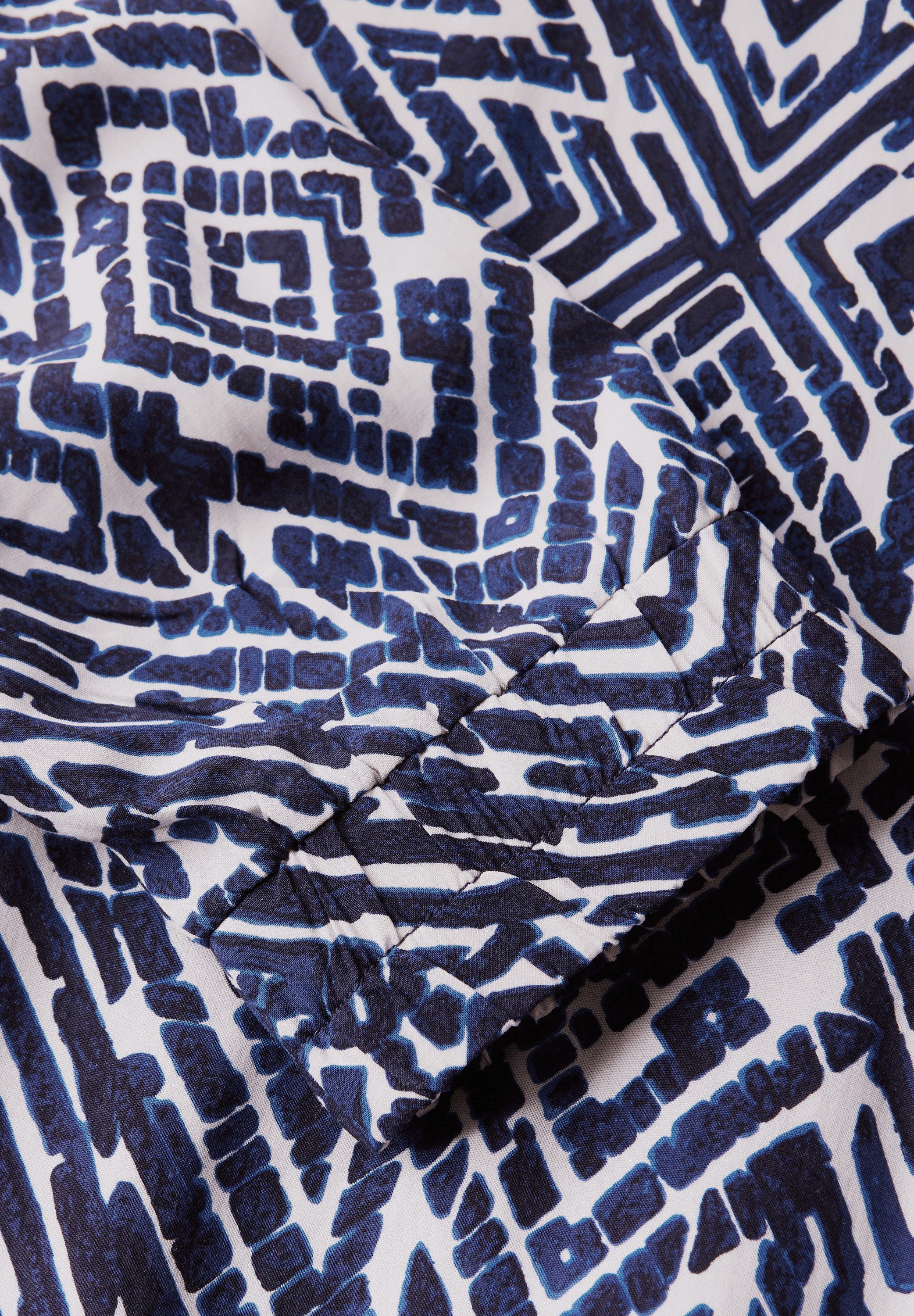 STREET ONE Midikleid mit allover Grafikprint