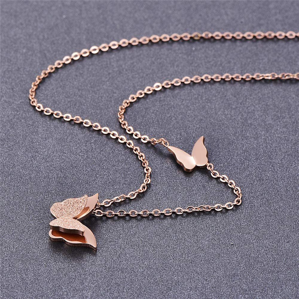 Kim Johanson Schmuckset Schmetterling (Set, 3-tlg), mit Halskette, Ohrsteck günstig online kaufen