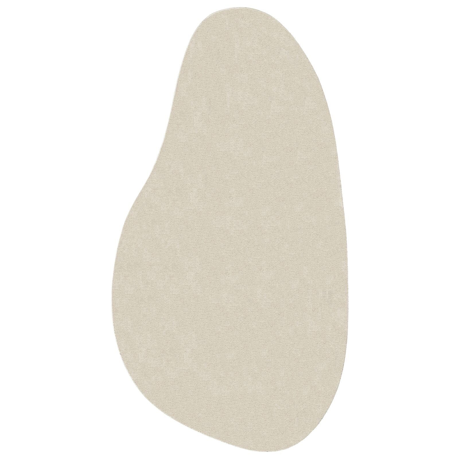 vidaXL Teppich 80 x 150 cm Teppich HUARTE Kurzflor Weich und Waschbar Beige 80x150 cm, Höhe: 1 mm