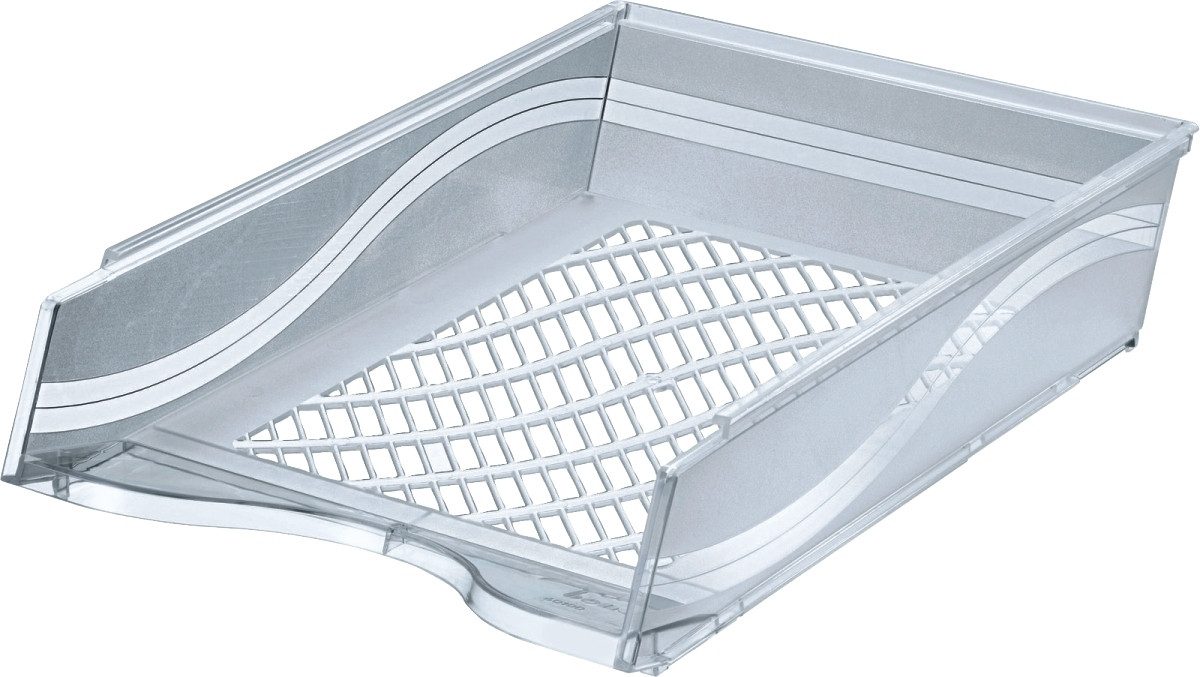 Briefablage Briefkorb C4 Polystyrol klar