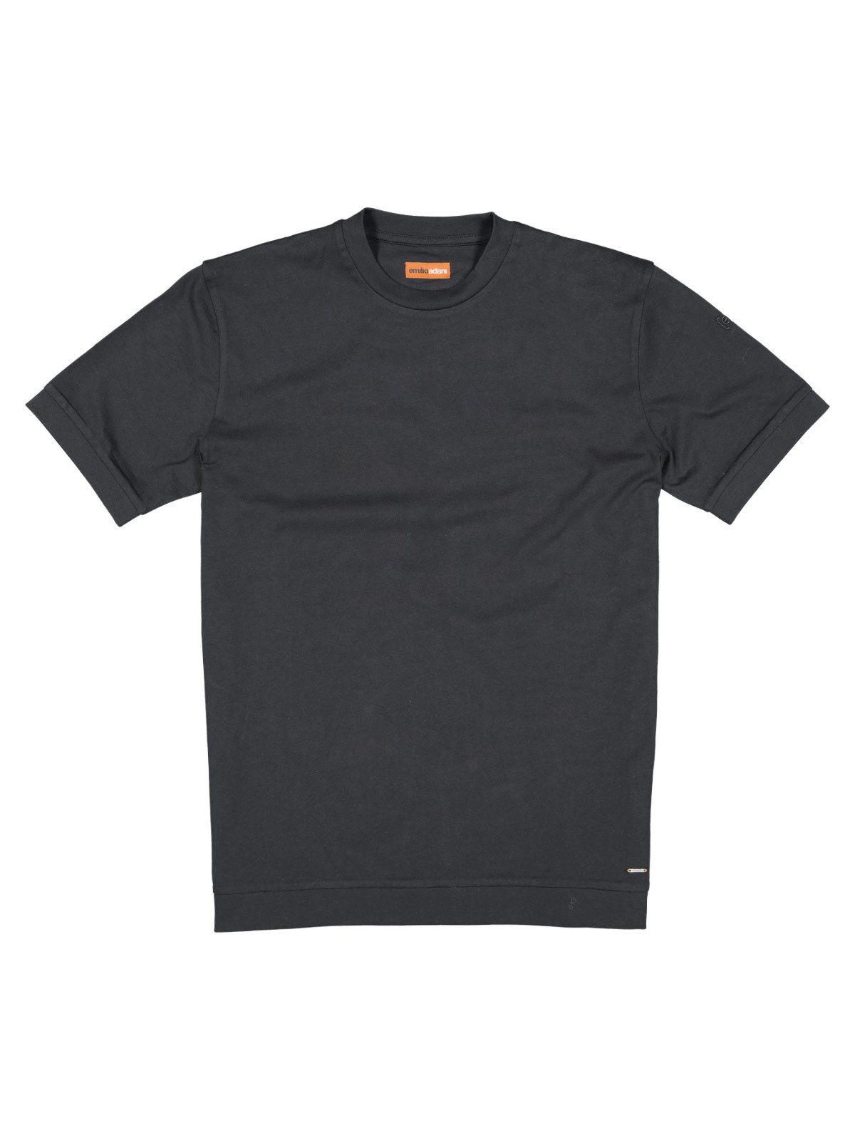 emilio adani T-Shirt Herren T-Shirt "My Favorite", Schwarz