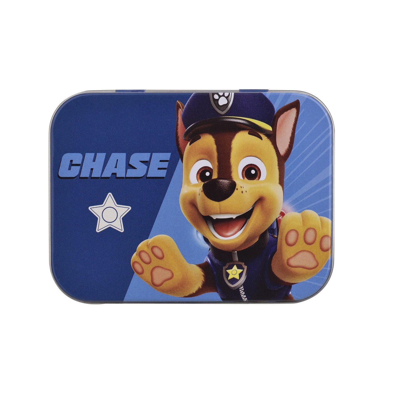 HF Home Flair Wundpflaster Paw Patrol Chase Kinder Pflaster-Box mit 24 bunten Motiv-Pflastern (1 St), Motiv: Chase von Paw Patrol, blau