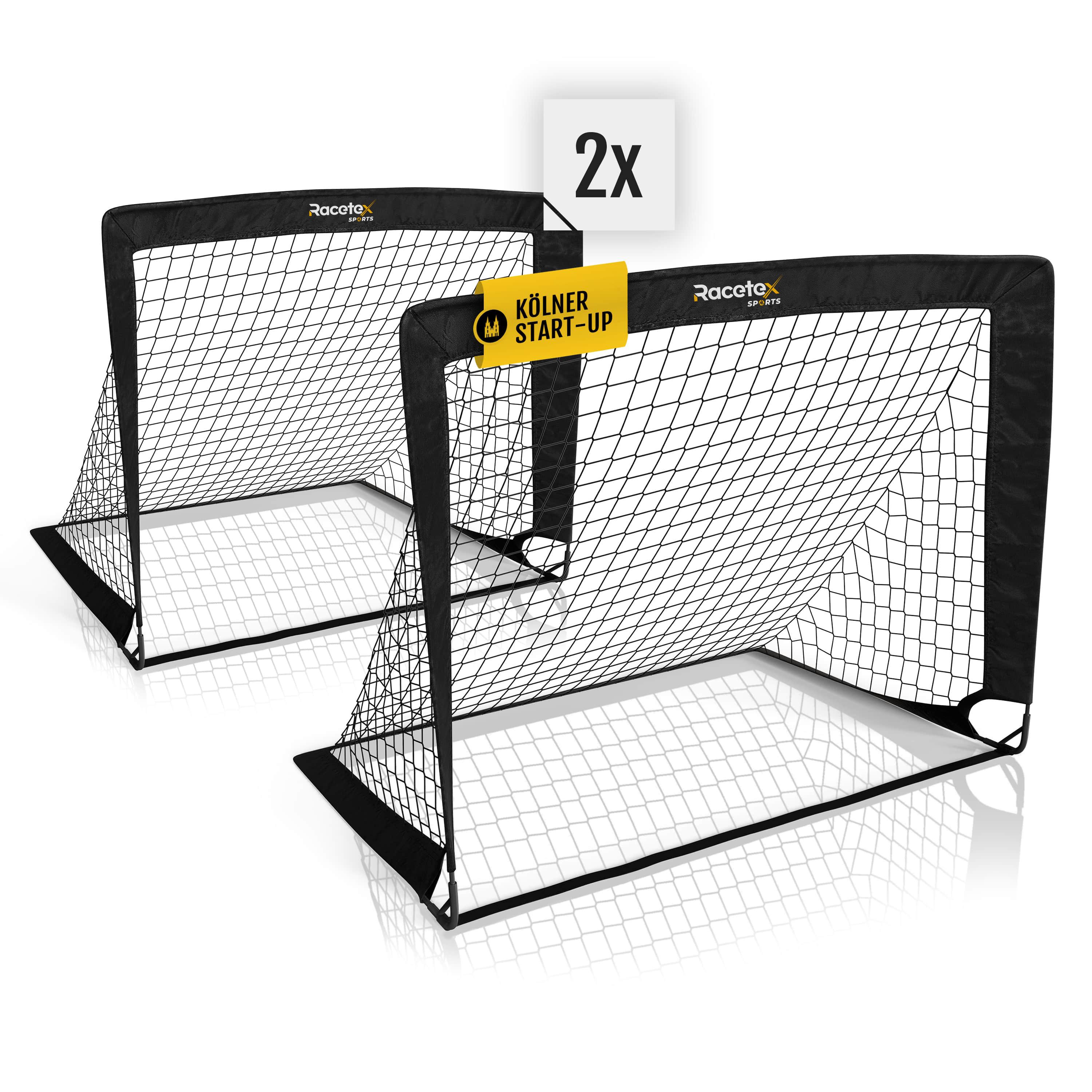 Racetex Fußballtor Racetex 2er Fußballtor Kinder Set - inkl. Tasche - FRÜHLINGSAKTION, ⚽ UNSERE EMPFEHLUNG ⚽