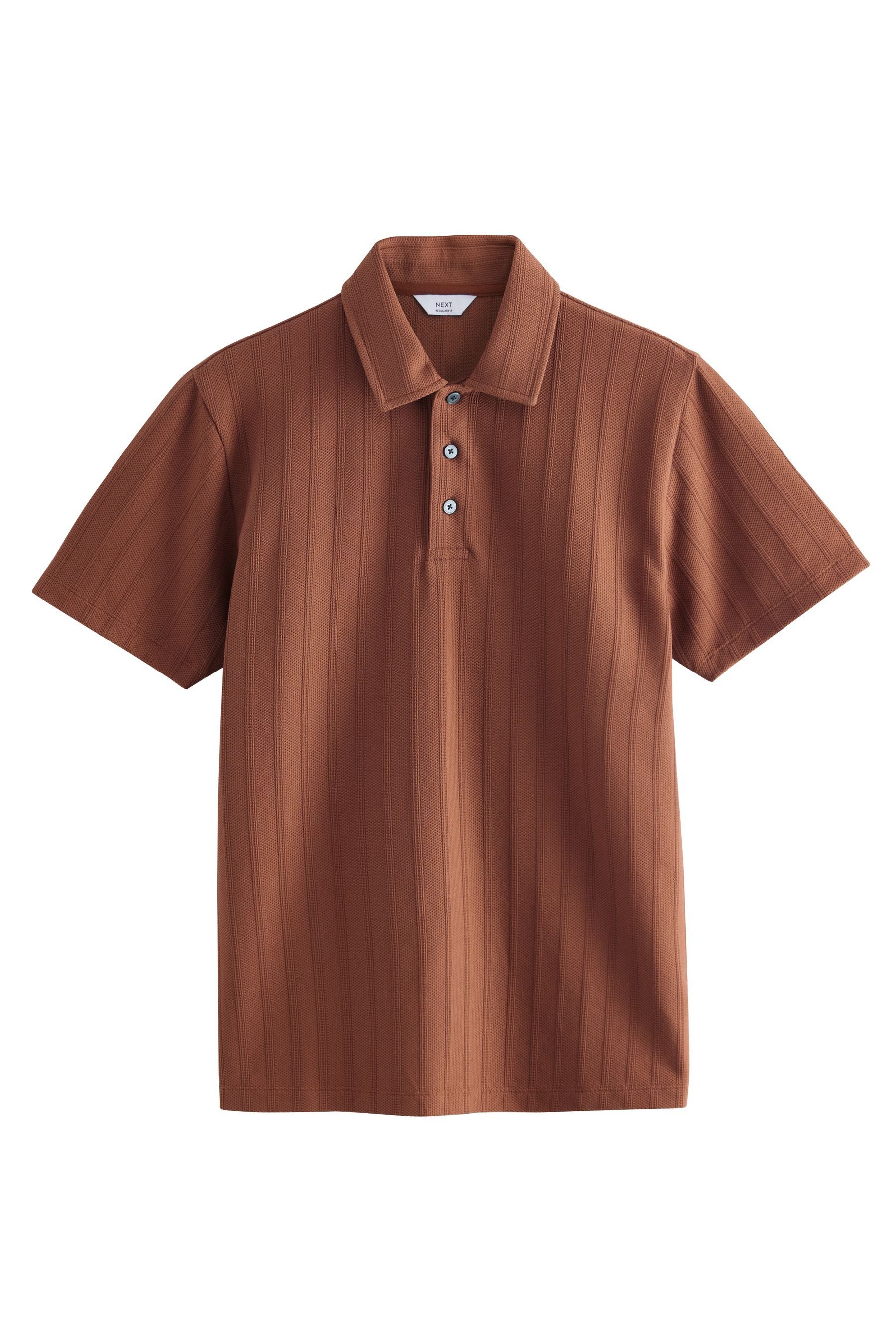 Next Poloshirt Lässiges Poloshirt mit vertikaler günstig online kaufen
