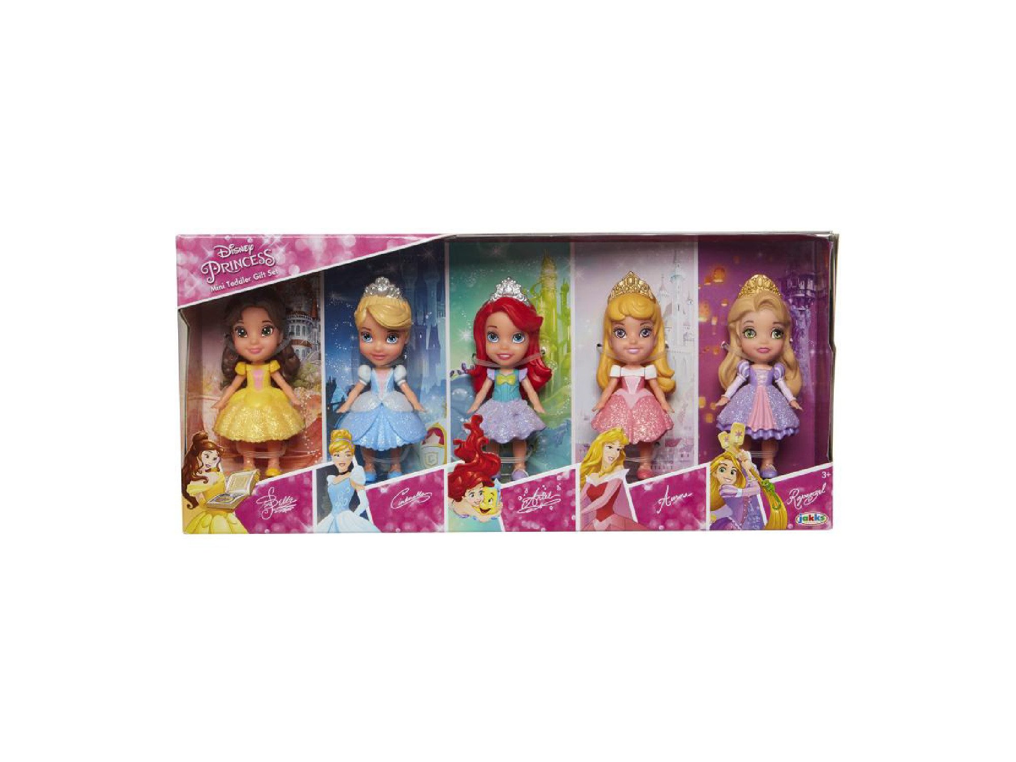 Disney Spielfigur Disney Minipuppen Prinzessinnen 5er Set, 7,5 cm