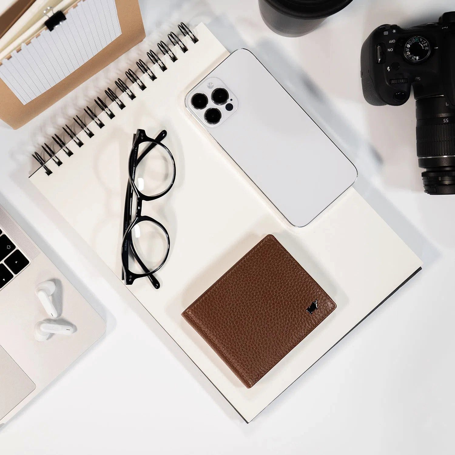 Braun Büffel Geldbörse THEO RFID Geldbörse 6CS nut