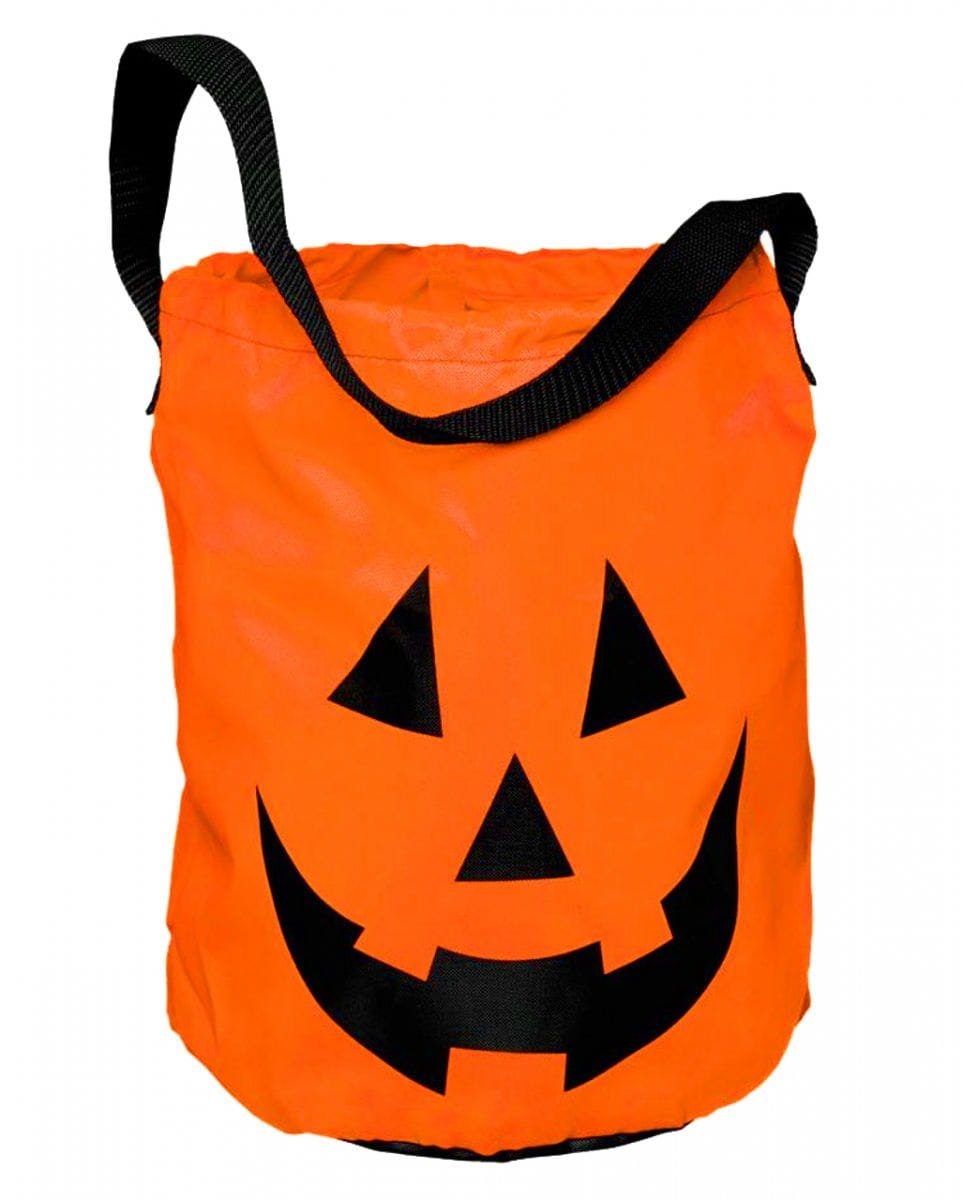 Horror-Shop Dekofigur Oranger Halloween Beutel
