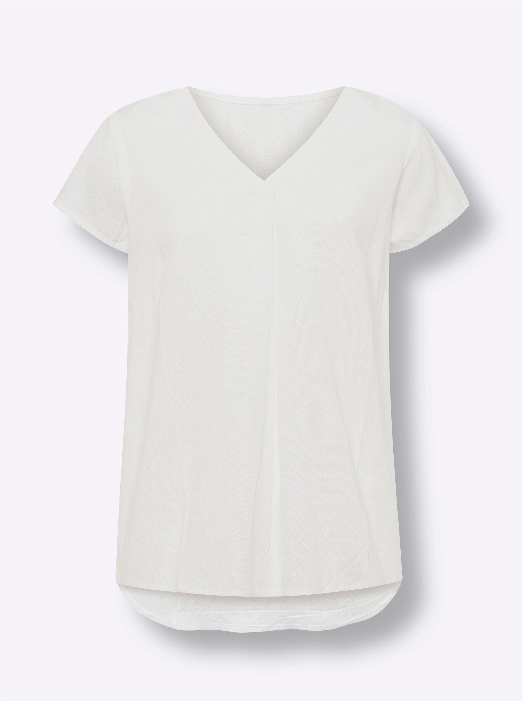 heine Klassische Bluse Bluse Kurzarm