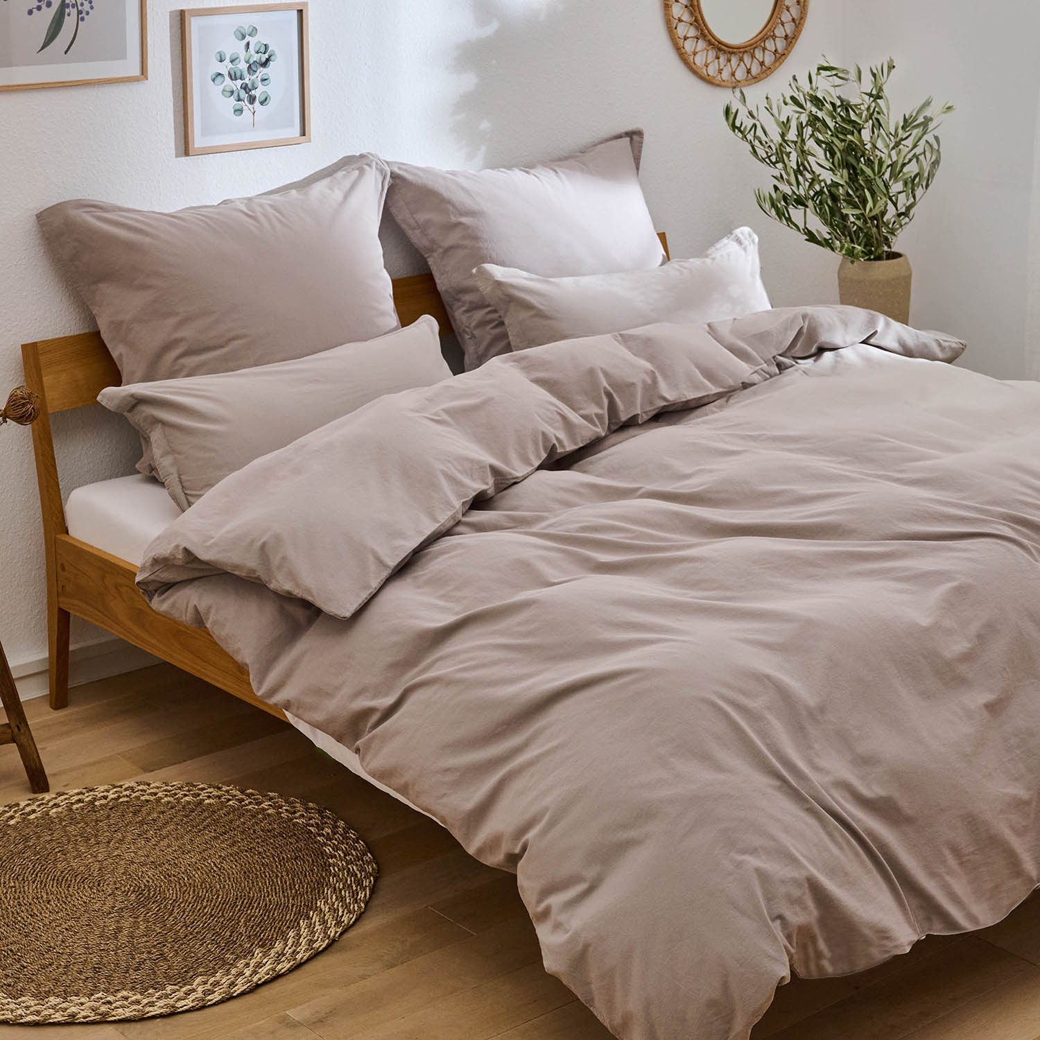 Blumtal Bettwäsche Bettwäsche aus 100% Baumwolle günstig online kaufen