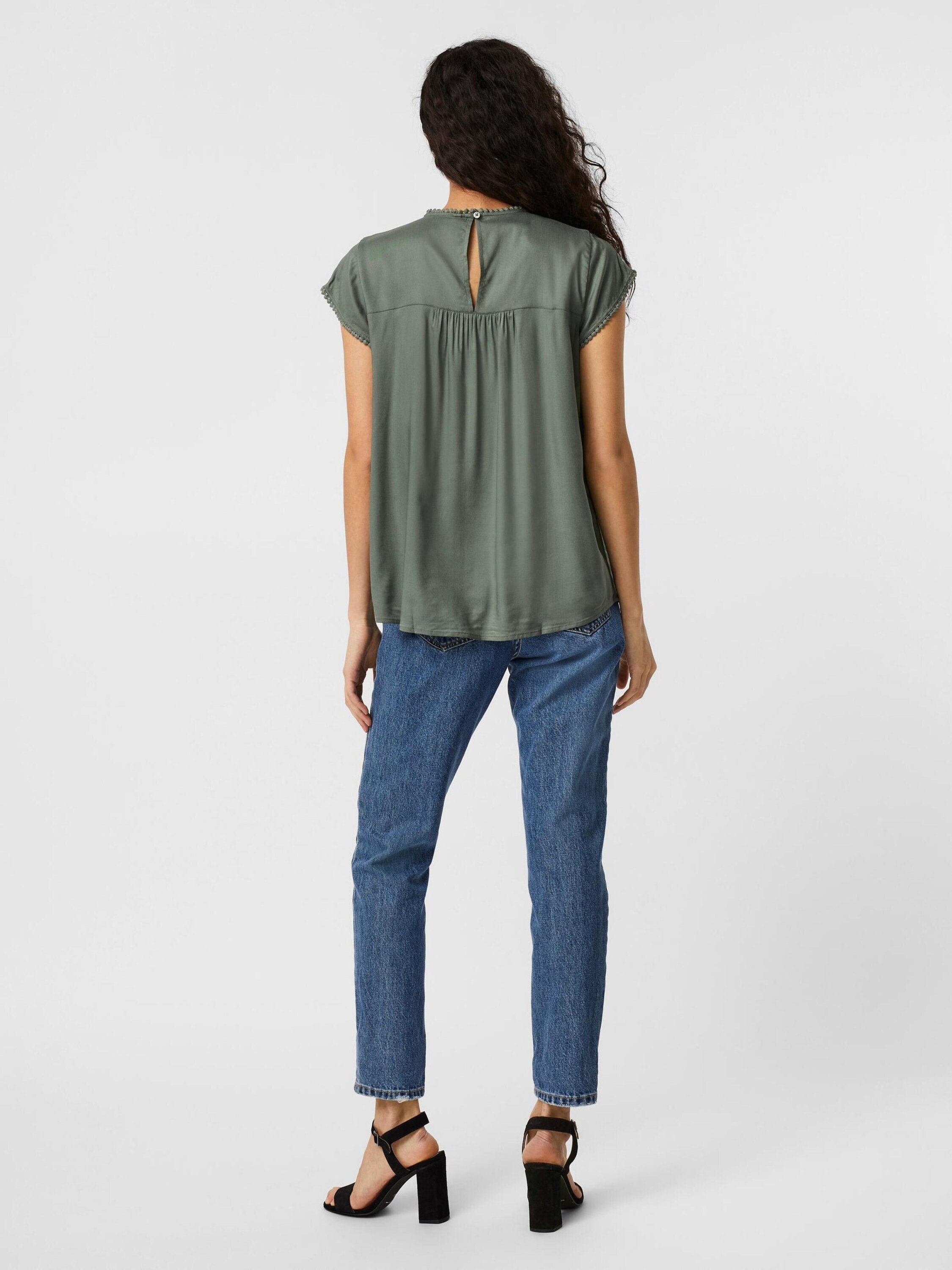Vero Moda Kurzarmbluse Debbie (1-tlg) Cut-Outs günstig online kaufen