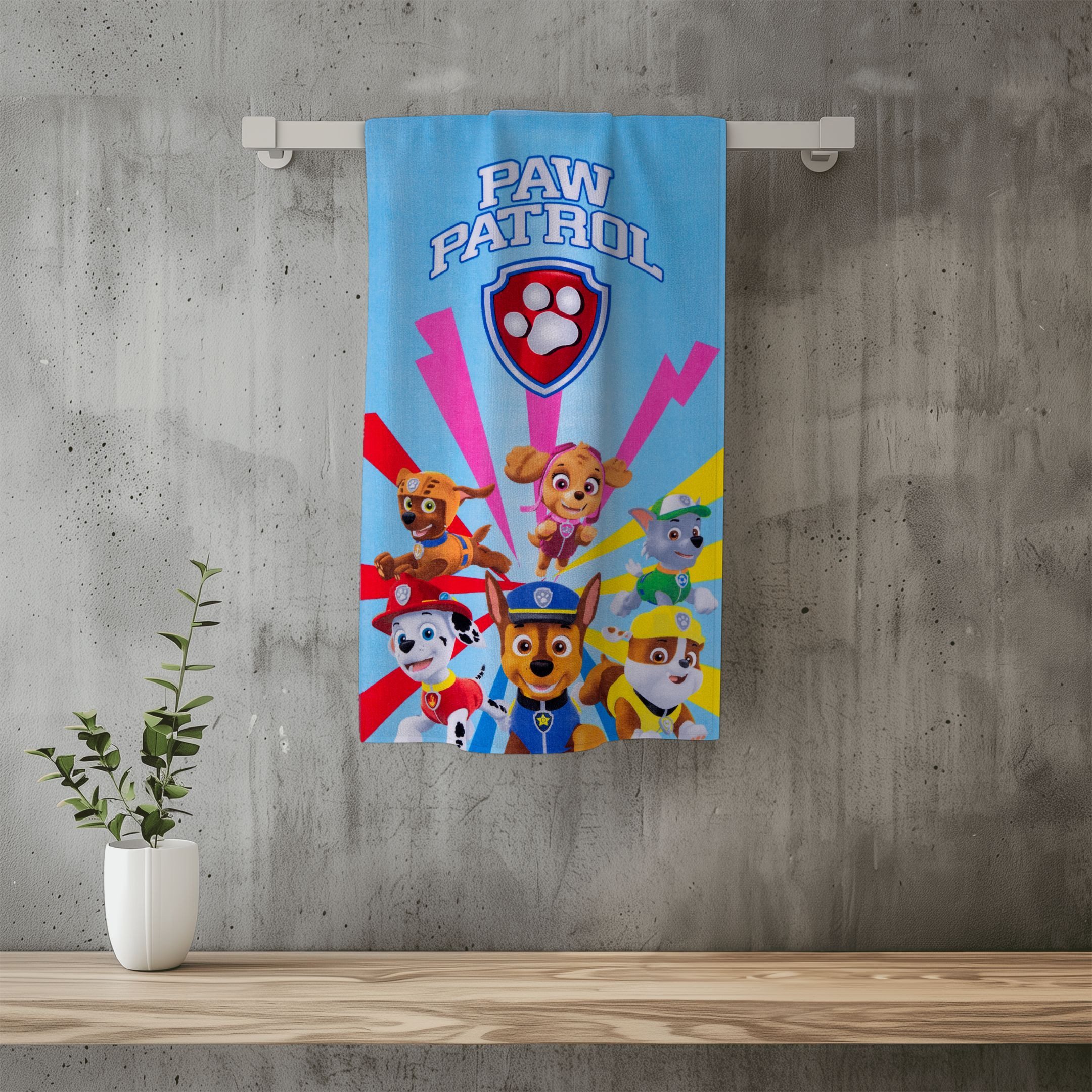 PAW PATROL Strandtuch PAW PATROL Kinder günstig online kaufen