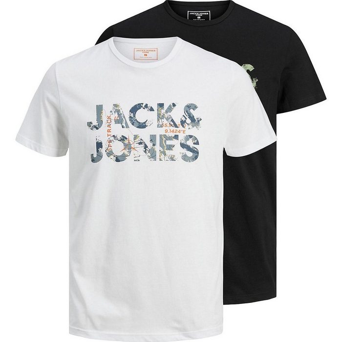Jack & Jones Junior T-Shirt T-Shirt JCOTECH Doppelpack für Jungen