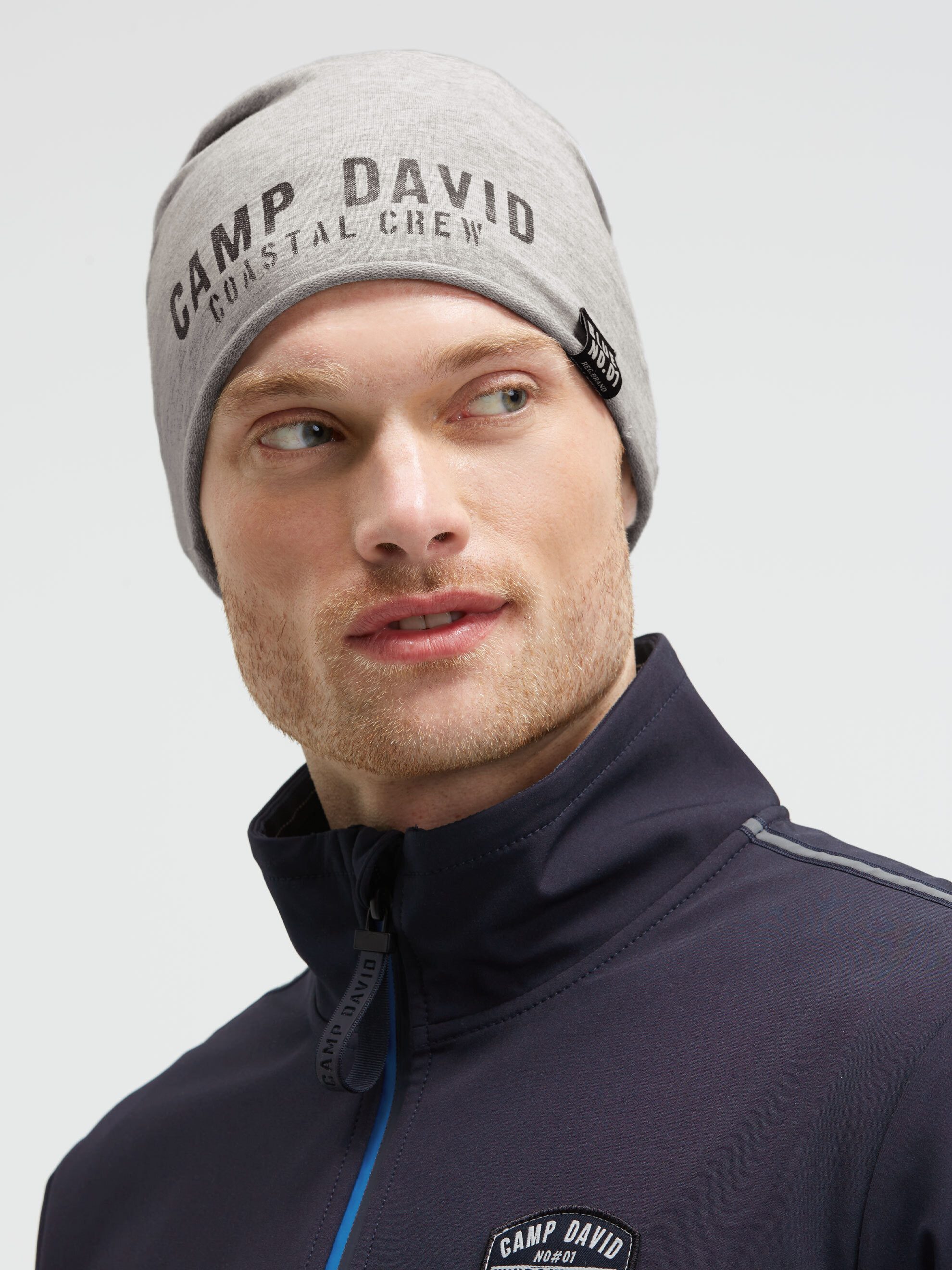 CAMP DAVID Strickmütze mit Rollsaum