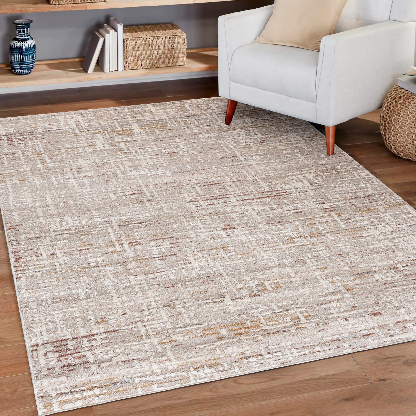 Mazovia Designteppich Modern Abstrakt Teppich für günstig online kaufen