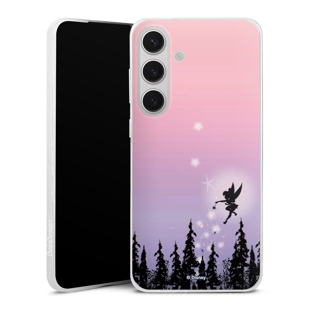 DeinDesign Handyhülle Disney Tinkerbell Offizielles Lizenzprodukt Tinker Bell Woods, Samsung Galaxy S25+ Slim Case Silikon Hülle Ultra Dünn Schutzhülle