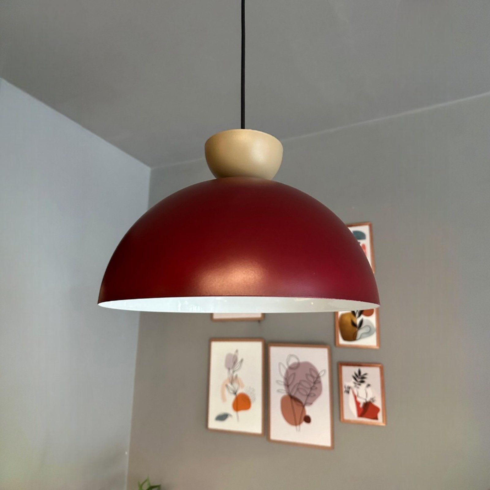 Bamyum Pendelleuchte Yimpi Metall Ø30 cm, günstig online kaufen