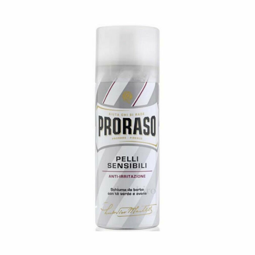 PRORASO Rasierschaum White Rasierschaum Für Empfindliche Haut