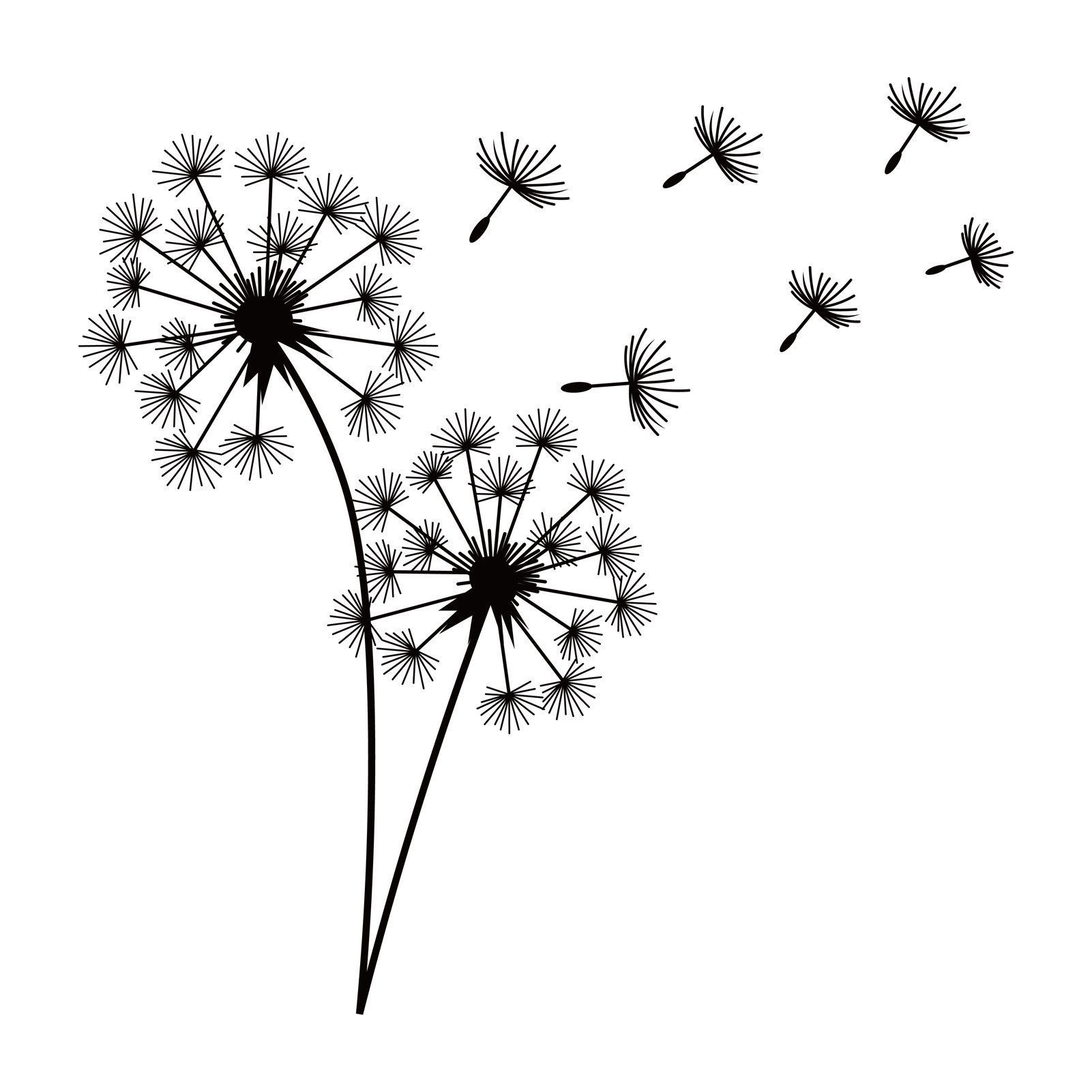 Jumpeak Wanddekoobjekt Pusteblume Wanddekoration aus Metall, Stimmungsvoll, günstig online kaufen