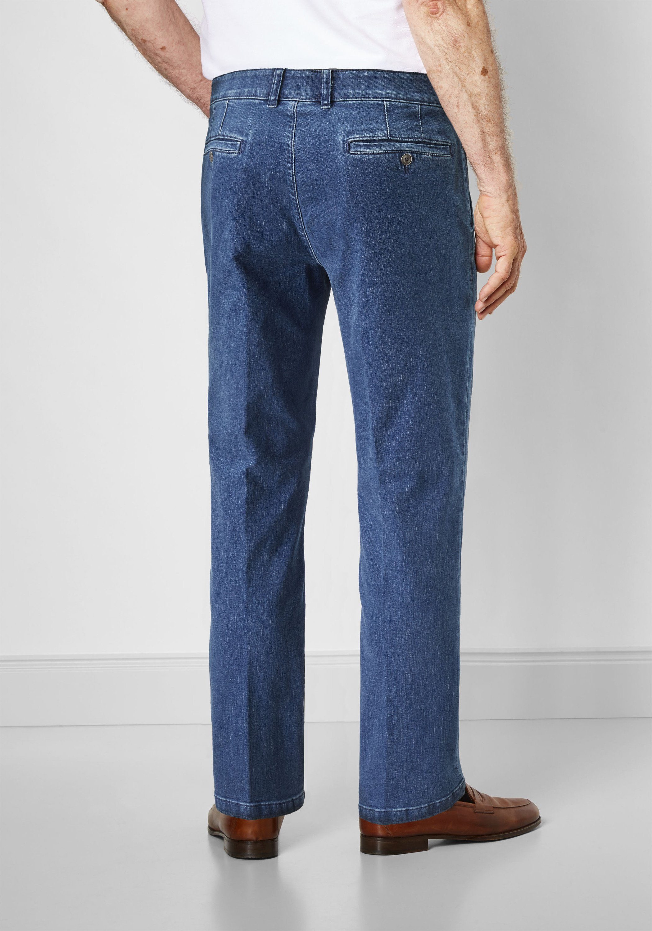 Suprax Regular-fit-Jeans Jeans mit Komfort-Dehnbund und Sicherheitstasche – Bild 3 von 5