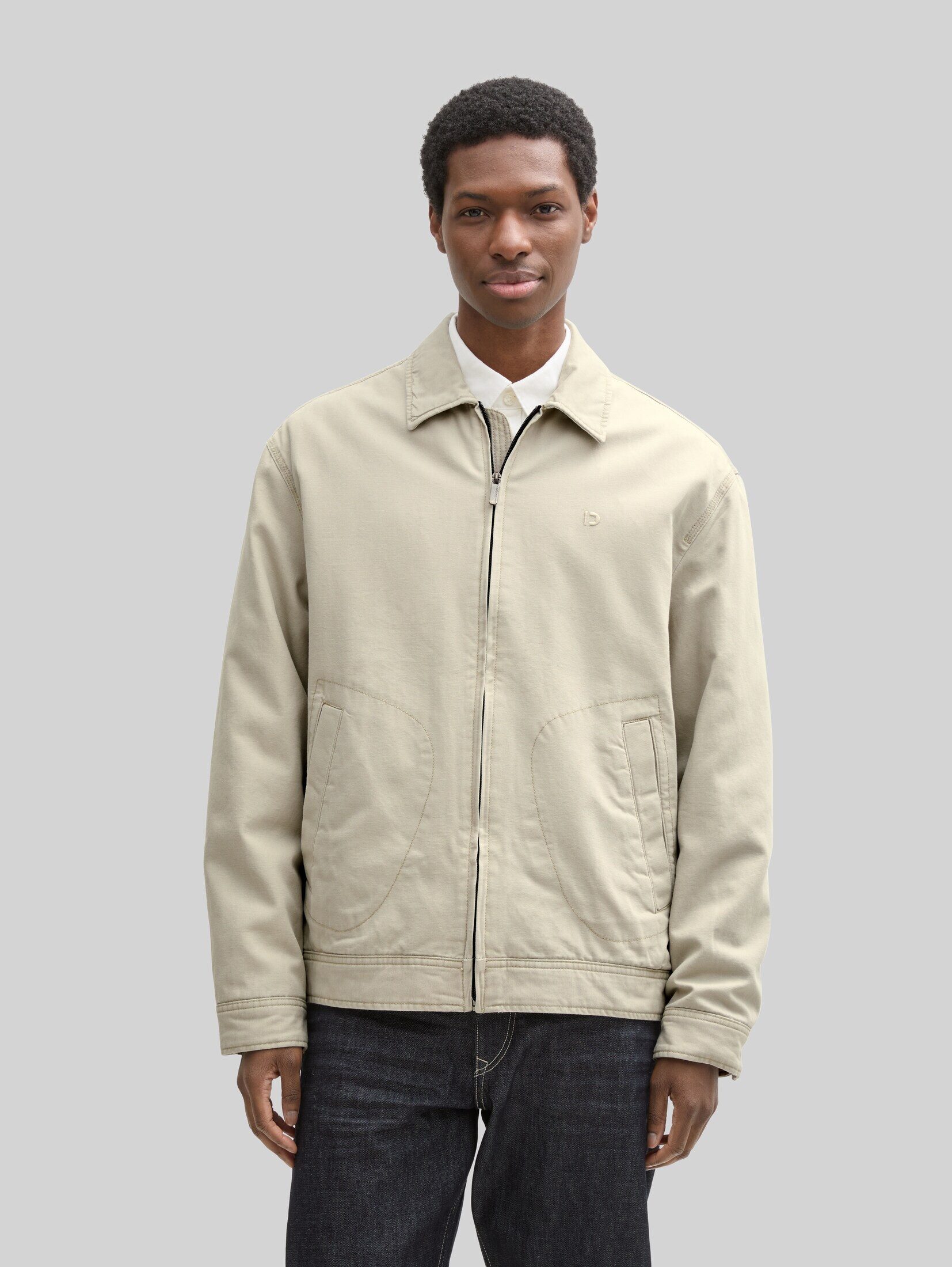 TOM TAILOR Denim Outdoorjacke Jacken Relaxed Fit Jacke aus Baumwolle