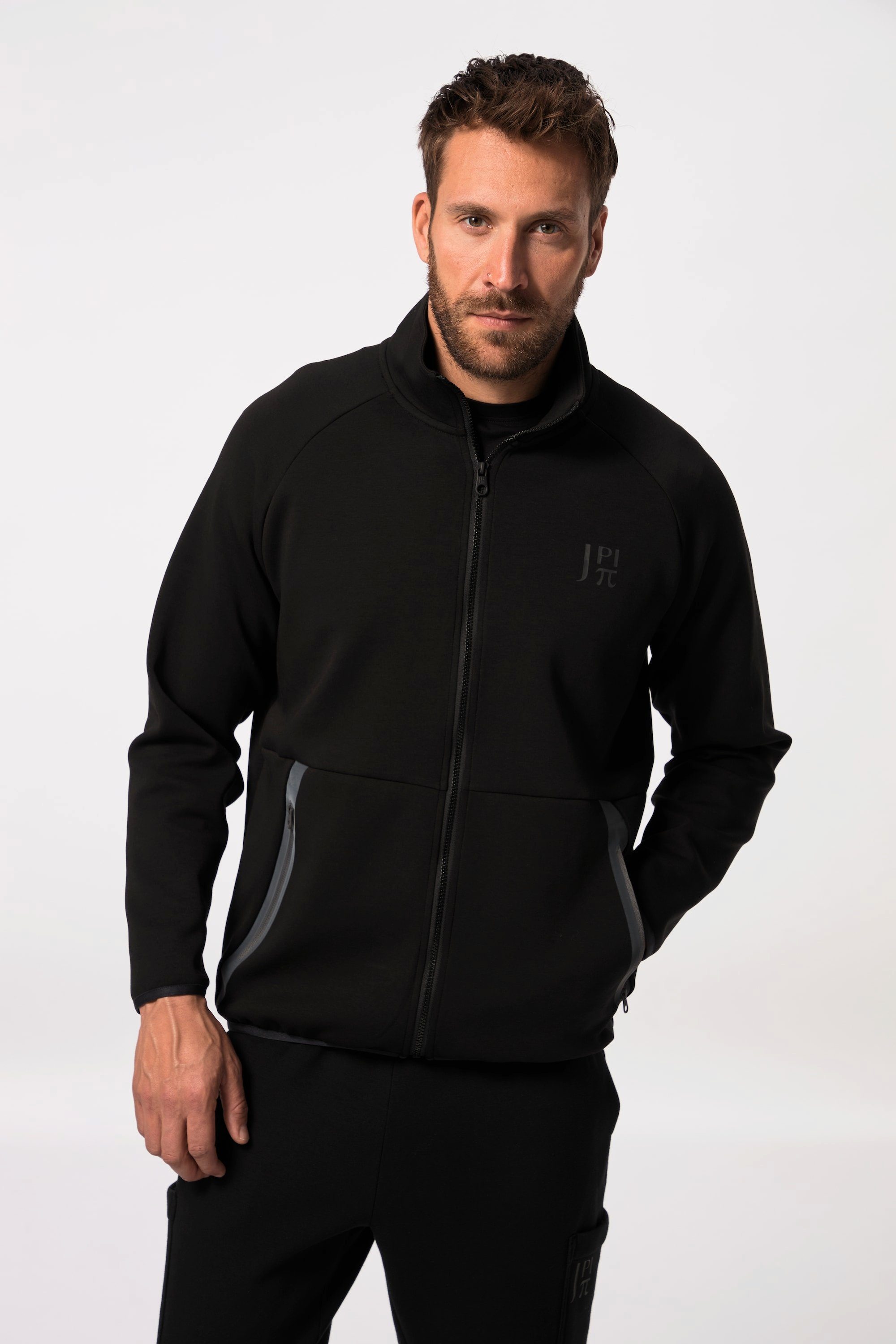 Fleecejacke Sweatjacke FLEXNAMIC® Fitness Stehkragen