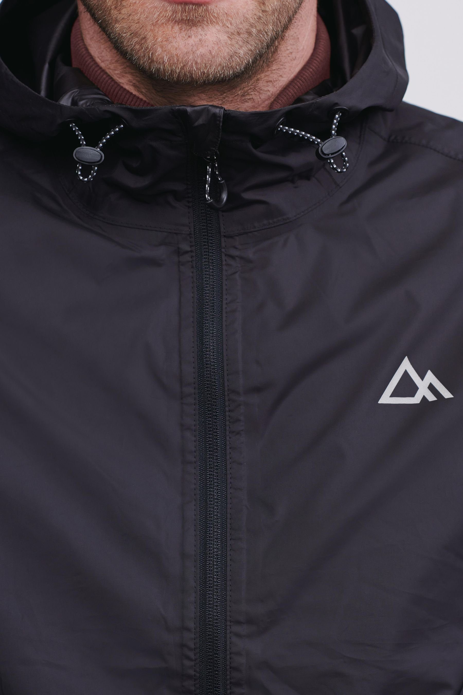 Next Regenjacke Leichte wasserdichte, verstaubare Kapuzenjacke (1-St)