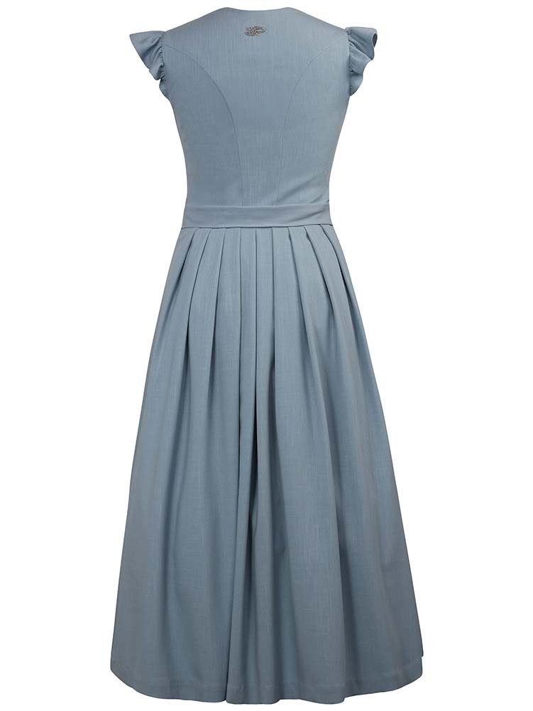 Madame Marie Dirndl Dirndl Meliora Flügelarm 75cm Länge himmelblau – Bild 3 von 3