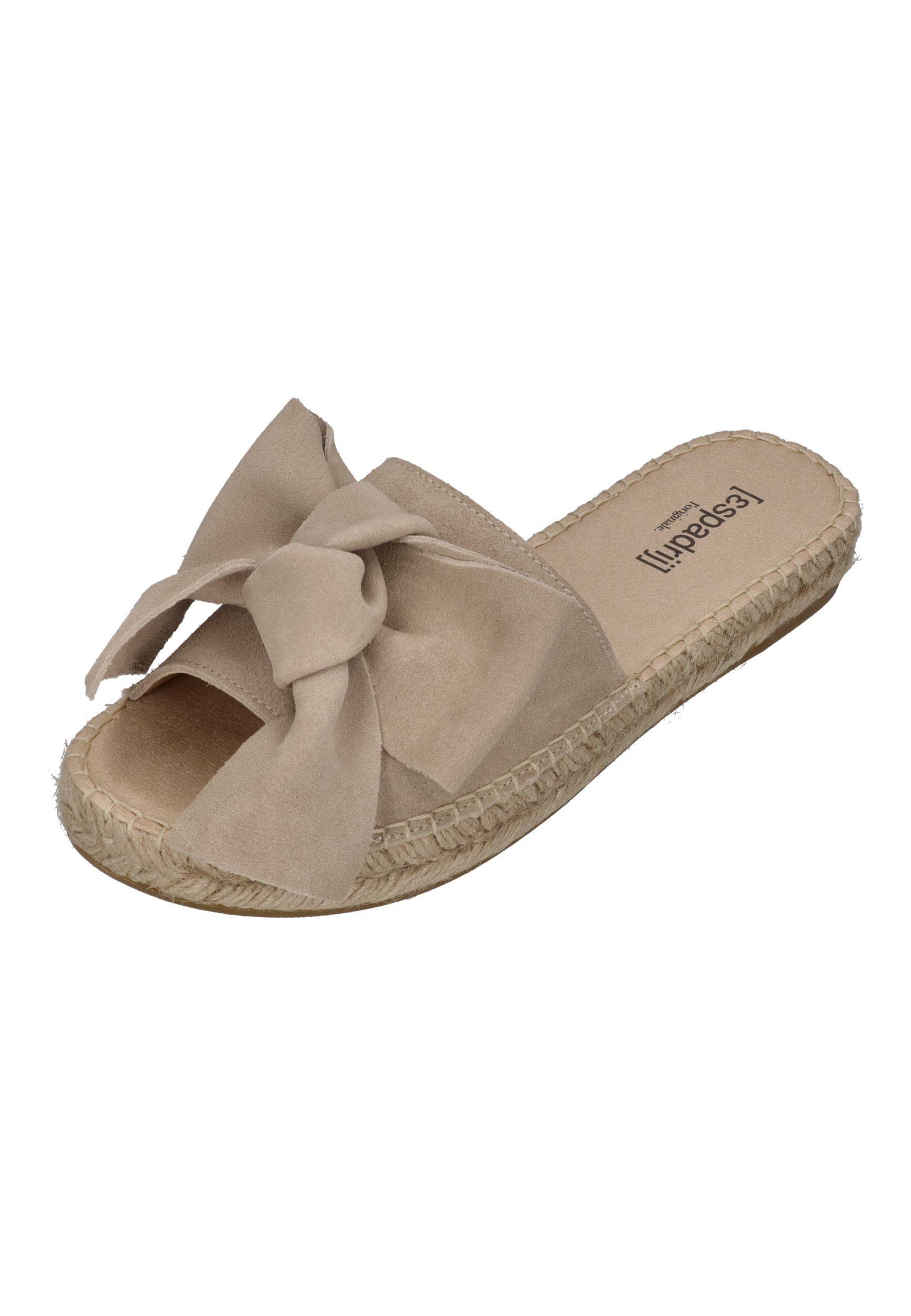 espadrij l´originale PLAGE CLEO BOW Pantolette Beige