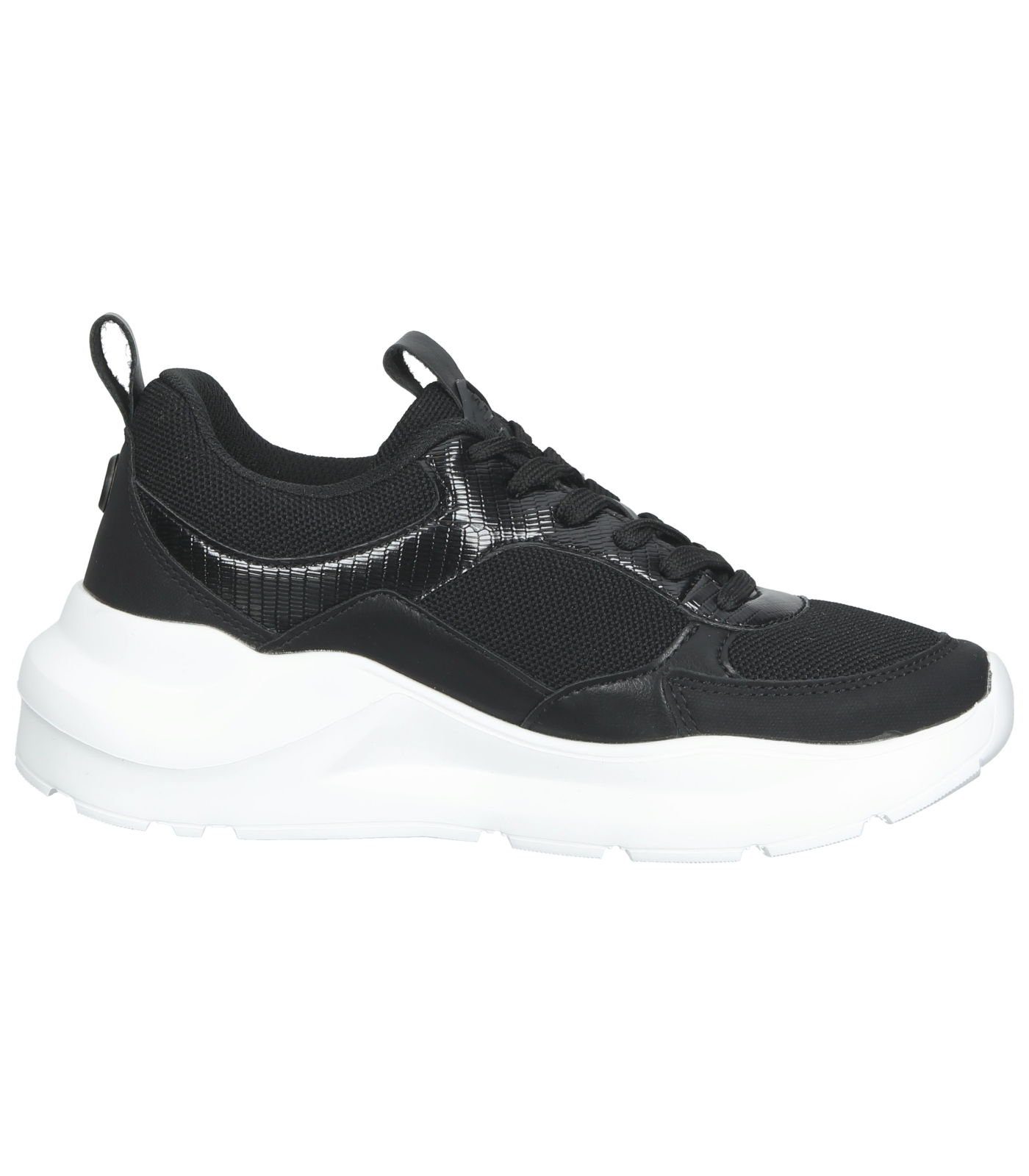 Sneaker Schwarz Sneaker Lederimitat/Mesh Bullboxer