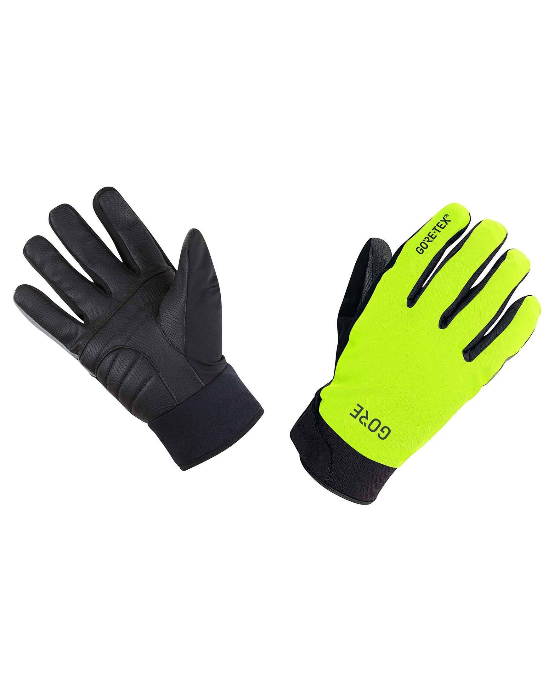 Handschuhe GORE-TEX GLOVES Thermo GORE® Wear schwarz/gelb C5 Herren (703) Fahrradhandschuhe