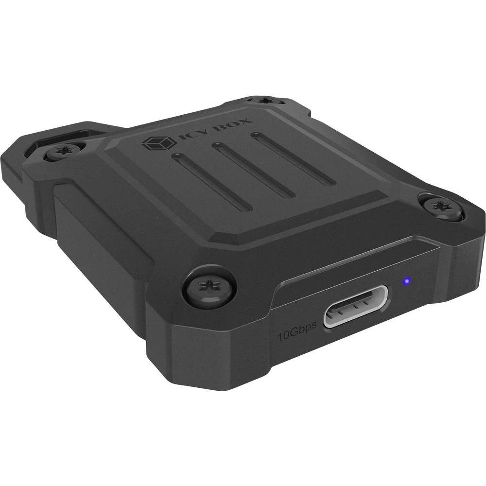 ICY BOX Festplatten-Gehäuse IB-1601MP-CU31 M.2 SSD-Gehäuse USB-C® (USB 3.2 Gen 2) 10 GBit/s M.2, UASP Unterstützung