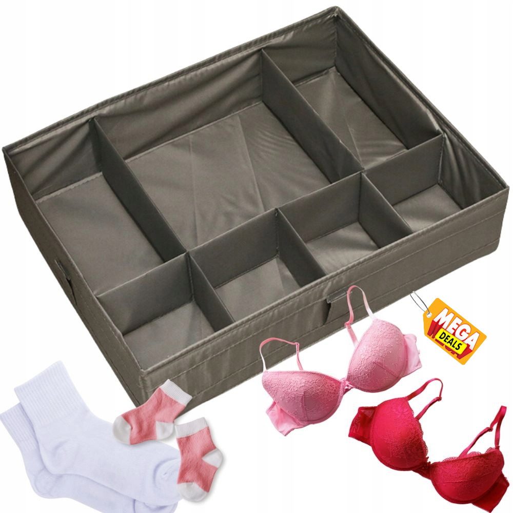 Organizer Schubladenorganisator Sockenbox Schubladenbox Unterwäschenbox Box