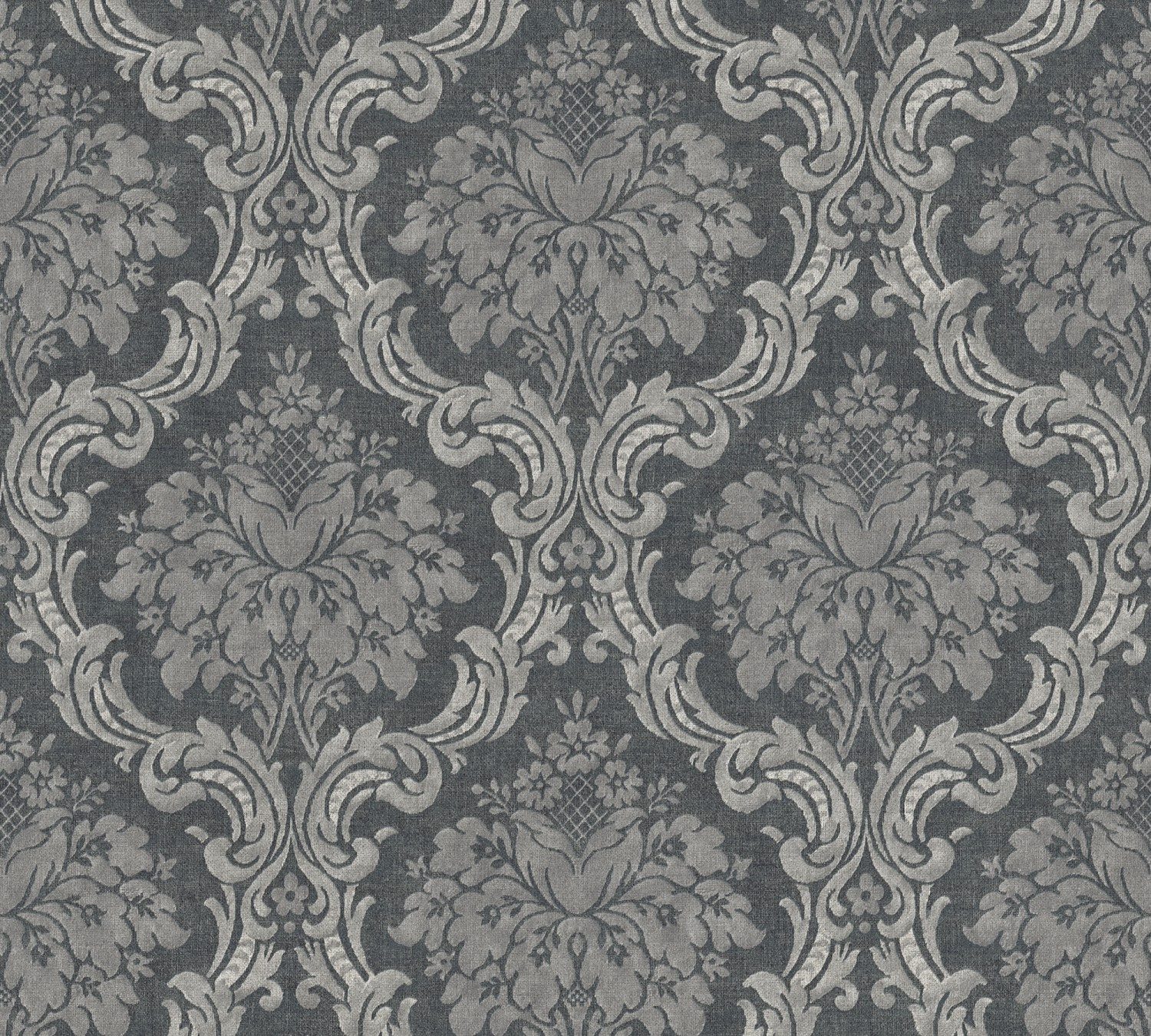 A.S. Création Vinyltapete, Barocktapete Grau Vliestapete 367166 Wandtapete A.S. Création Tapete