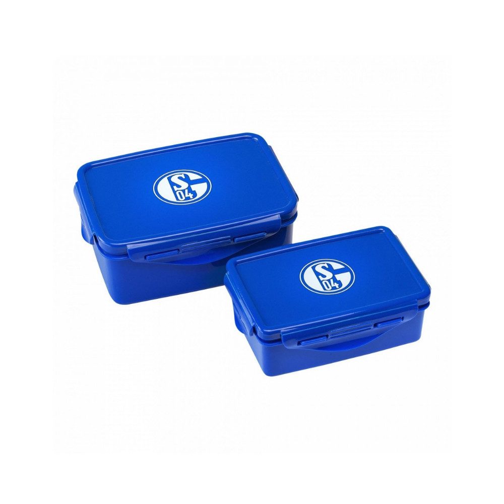 FC Schalke 04 Lunchbox FC Schalke 04 Brotdosen 2er Set