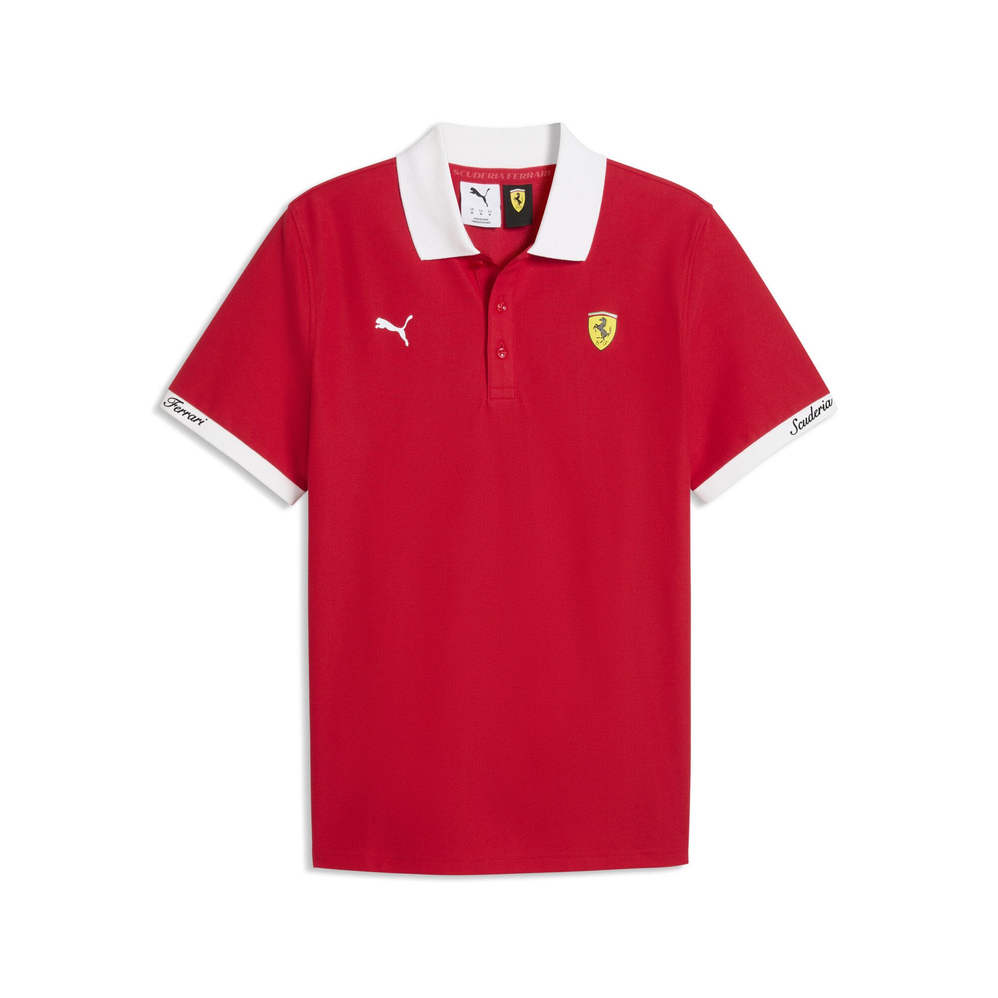 PUMA Poloshirt Ferrari Pique Polo Herren