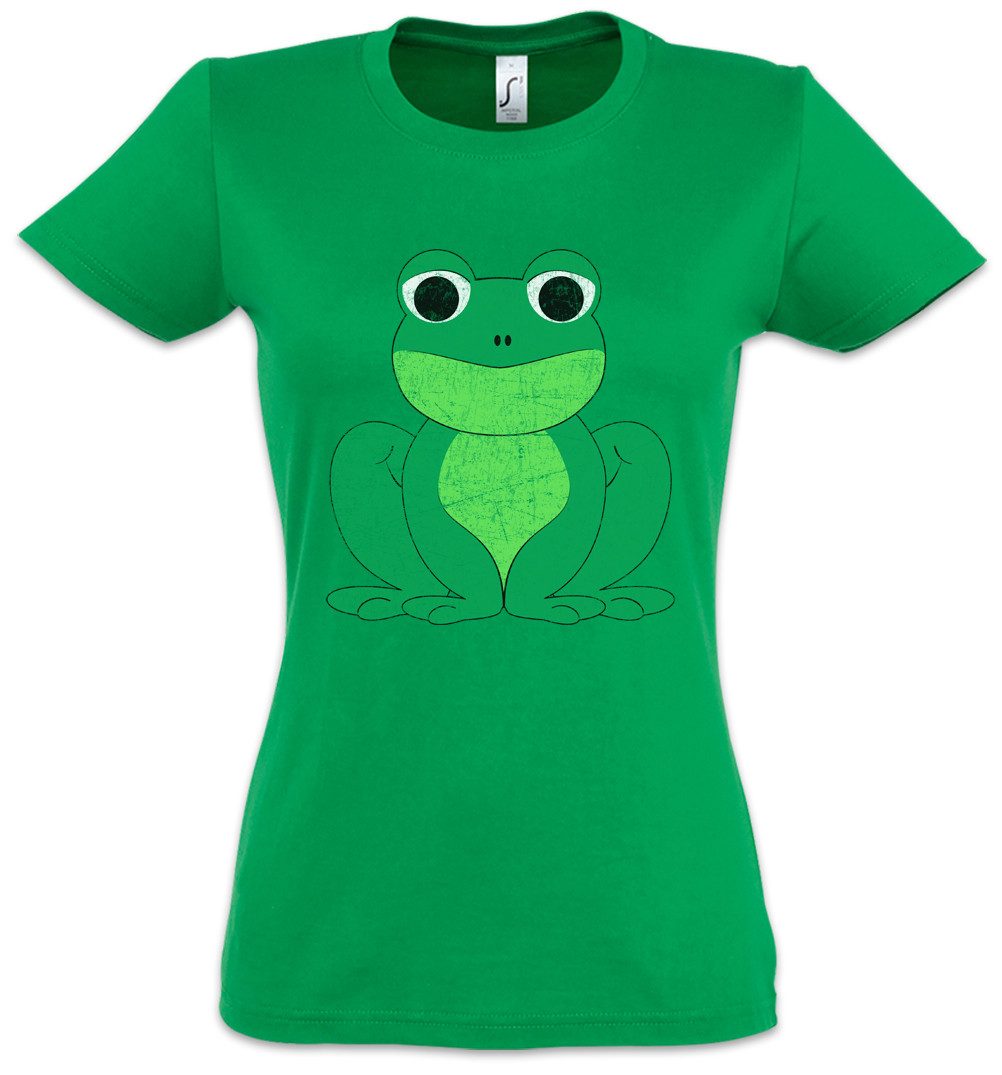 Urban Backwoods Print-Shirt Frog I Damen T-Shirt Mermaid Meerjungfrau Einho günstig online kaufen