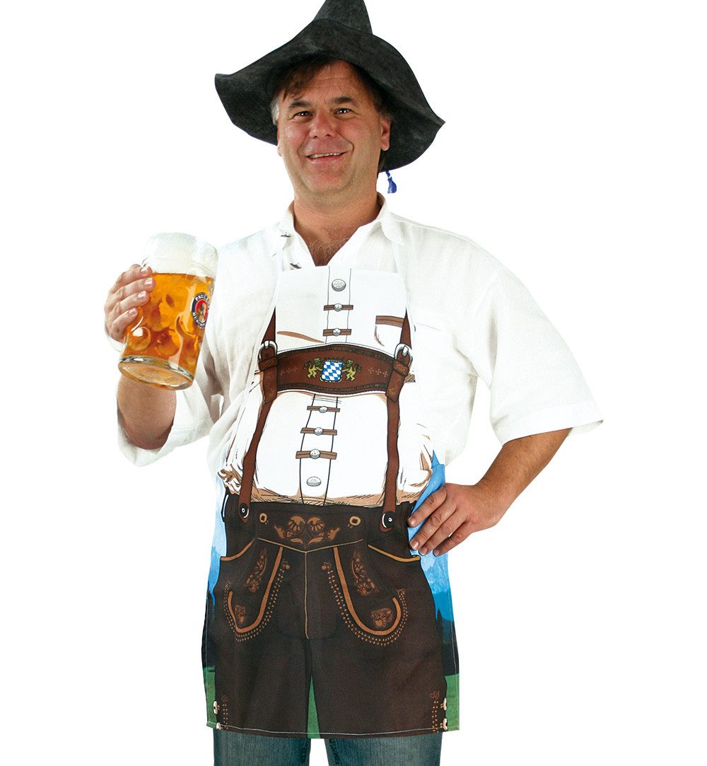 Kostüm Bayern Lederhose Schürze Sepp Kostüm Umhang Oktoberfest Karneval Party