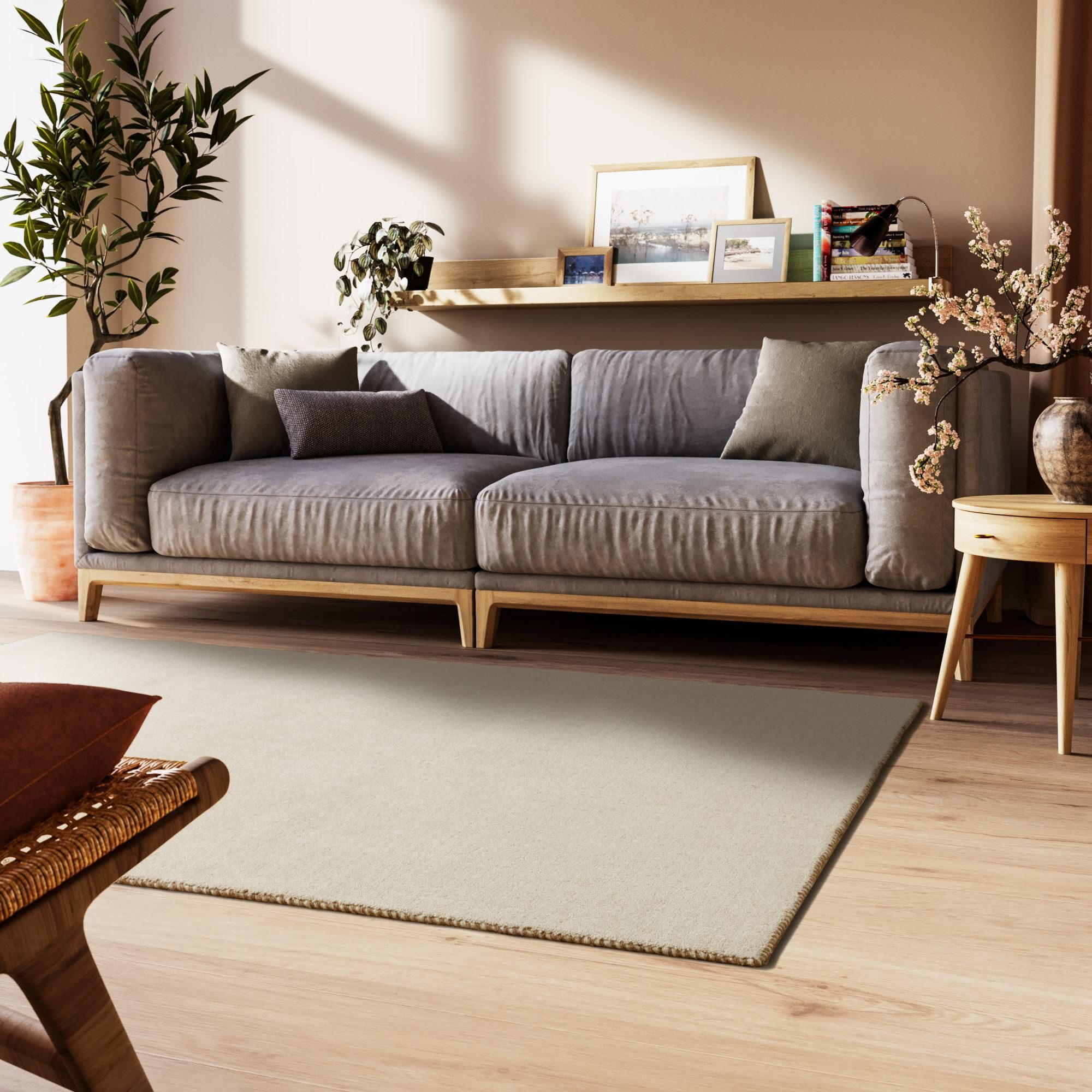 Steffensmeier Wollteppich Nomade, Rechteckig, Gabbeh, 100 % Schurwolle