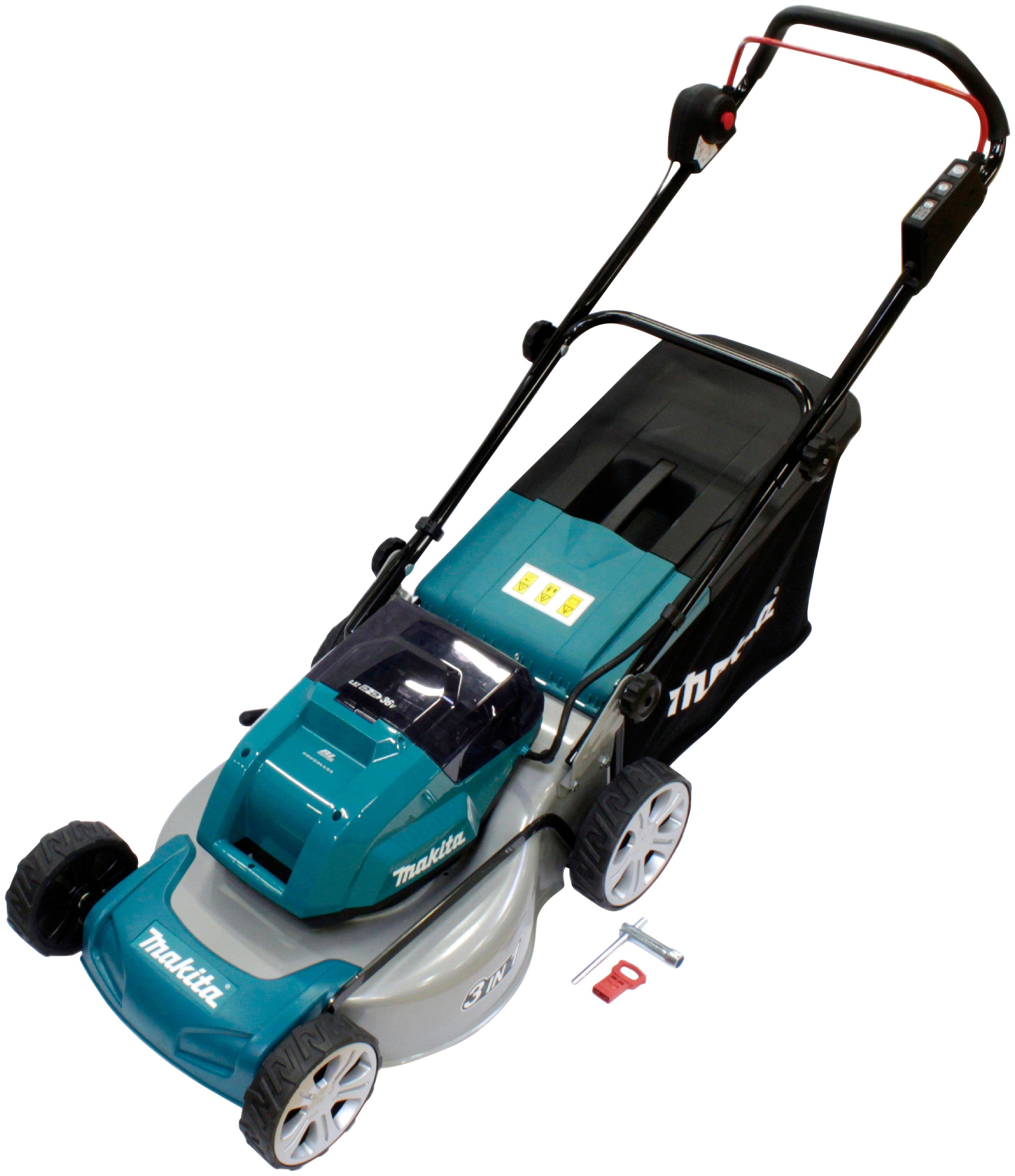 MAKITA AkkuRasenmäher »DLM460Z«, 46 cm Schnittbreite, ohne Akku und