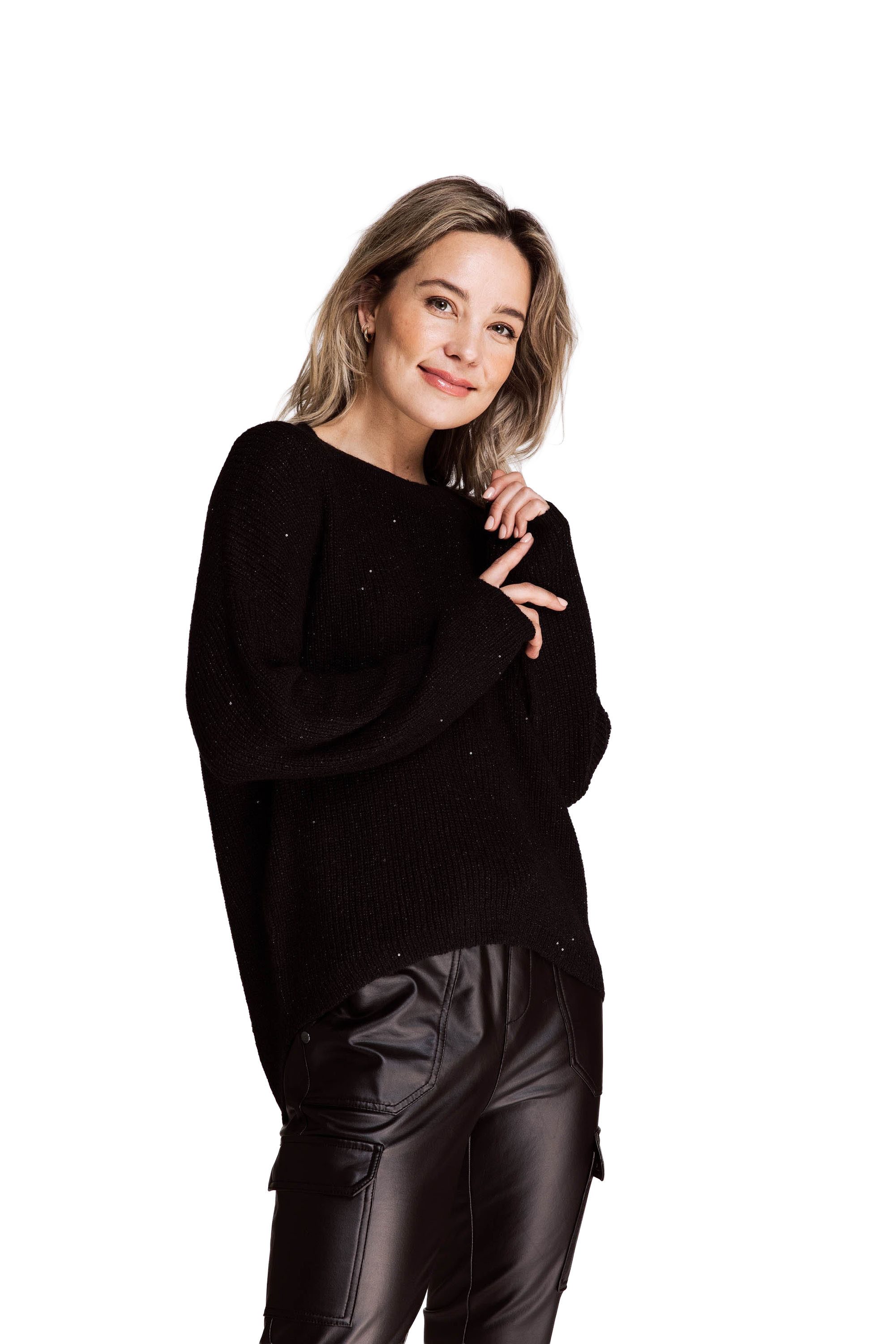 Zhrill Sweatshirt ZHNINA SEQUIN (0-tlg) günstig online kaufen