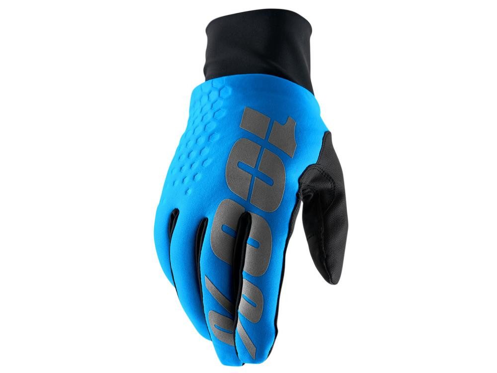 100% Fahrradhandschuhe 100% Hydromatic Brisker Gloves XXL cyan - wasserdichte, warme Bike-Han