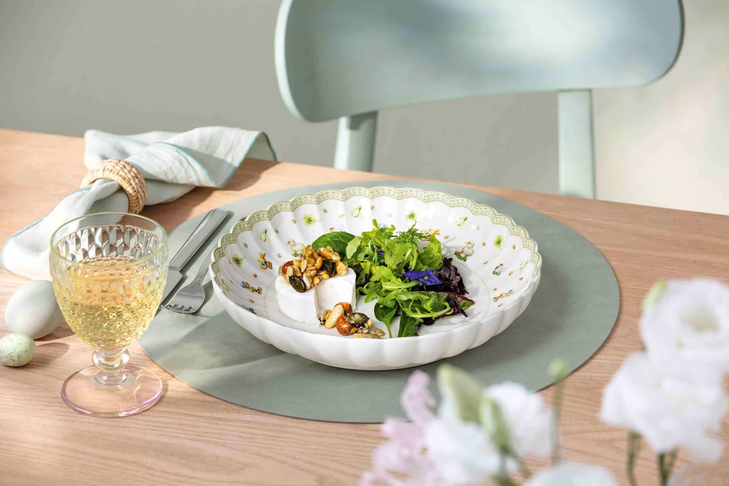 Villeroy & Boch Pastateller Easter Delight Pastaschalen ø 23,6 cm 6er Set, (6 St)