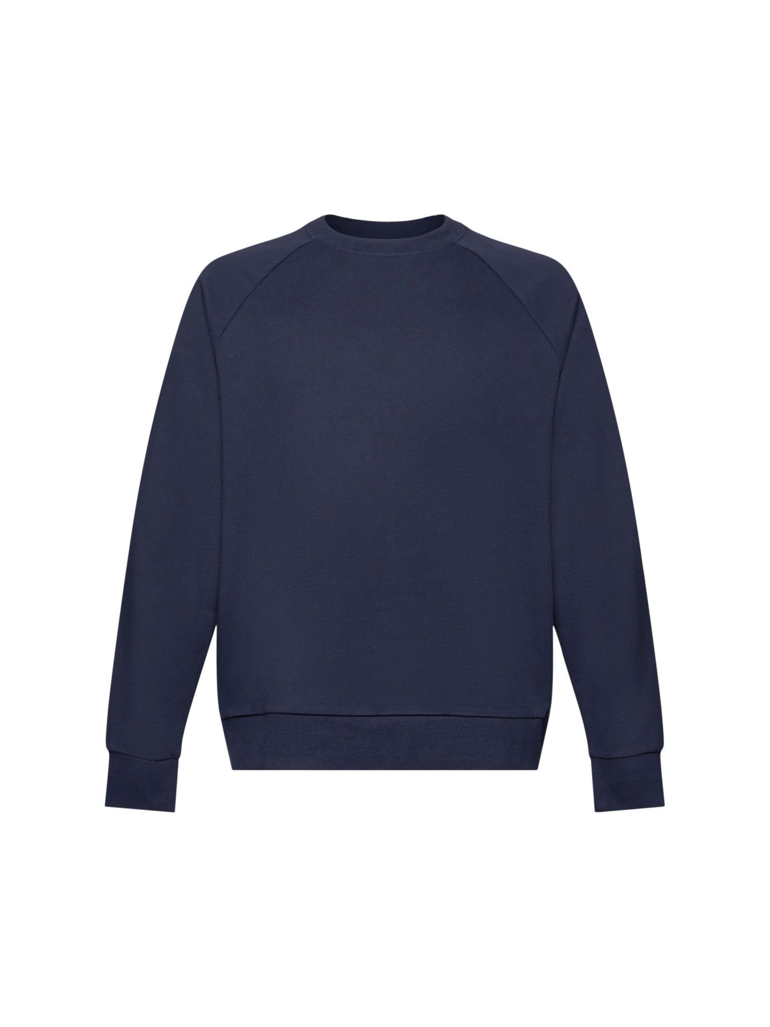 Baumwolle Collection NAVY (1-tlg) Esprit aus Fit im Sweatshirt Relaxed Sweatshirt