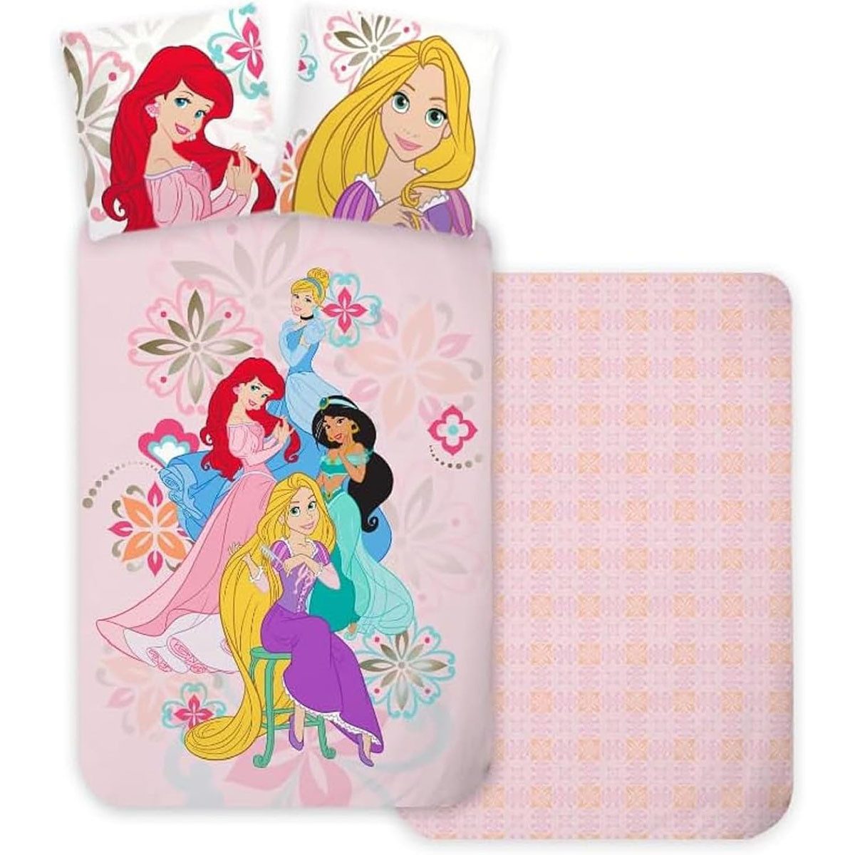 Disney Kinderbettwäsche Disney Prinzessin Rapunzel Cinderella Kinderbettwäs günstig online kaufen