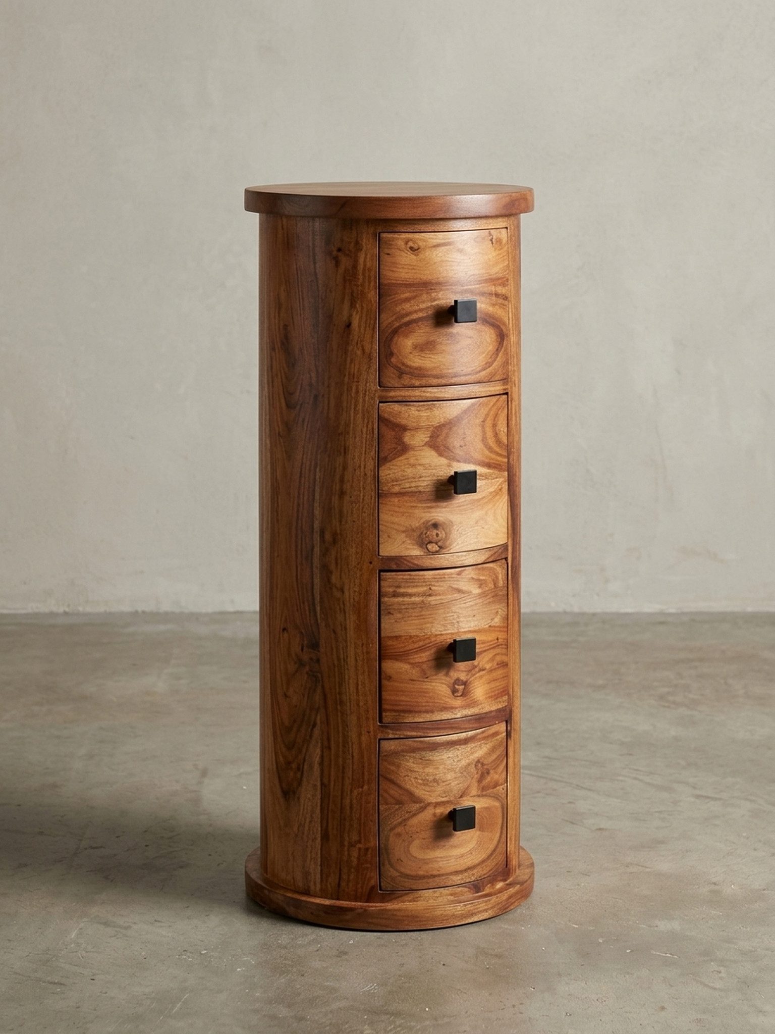 KADIMA DESIGN Kommode Rustikale Massivholz Anrichte Kommode Stauraum elegantes Design