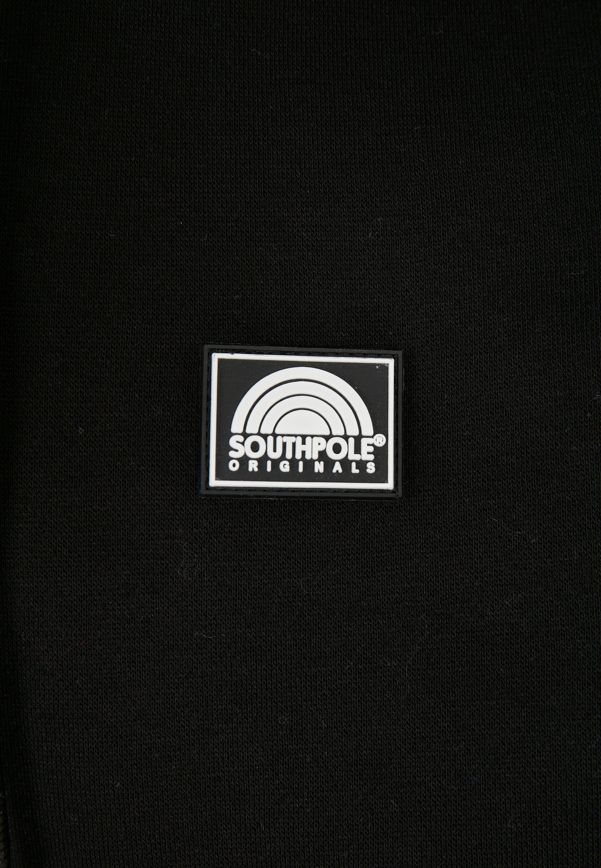 Southpole Hoodie Herren Logo Hoody Southpole black (1-tlg) Square