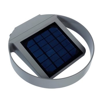 GreenBlue LED Solarleuchte GB130, LED fest integriert, Neutralweiß, Neutralweiß [4000K], Dämmerungssensor, IP44-Schutzart