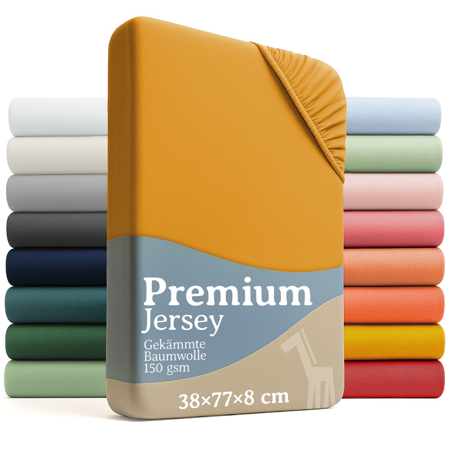 Laleni Spannbettlaken Premium für Beistellbett - Atmungsaktives Spannbetttu günstig online kaufen