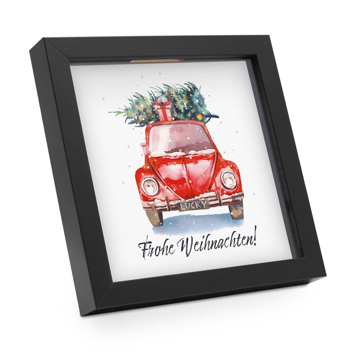 PHOTOLINI Рамки Рамки-Spardose 20x20 cm mit verschiedenen Motiven
