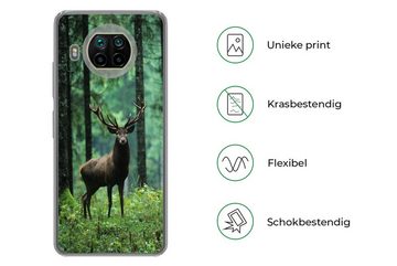 MuchoWow Handyhülle Hirsche - Wald - Bäume - Tiere - Natur, Phone Case, Handyhülle Xiaomi Mi 10T Lite, Silikon, Schutzhülle